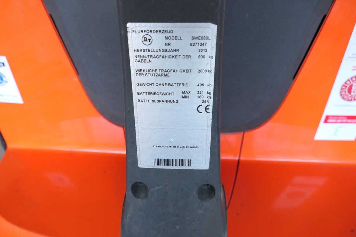 Pallet truck SWE 080L Batterie 13/2022 SWE 080L Batterie 13/2022- Photo 8