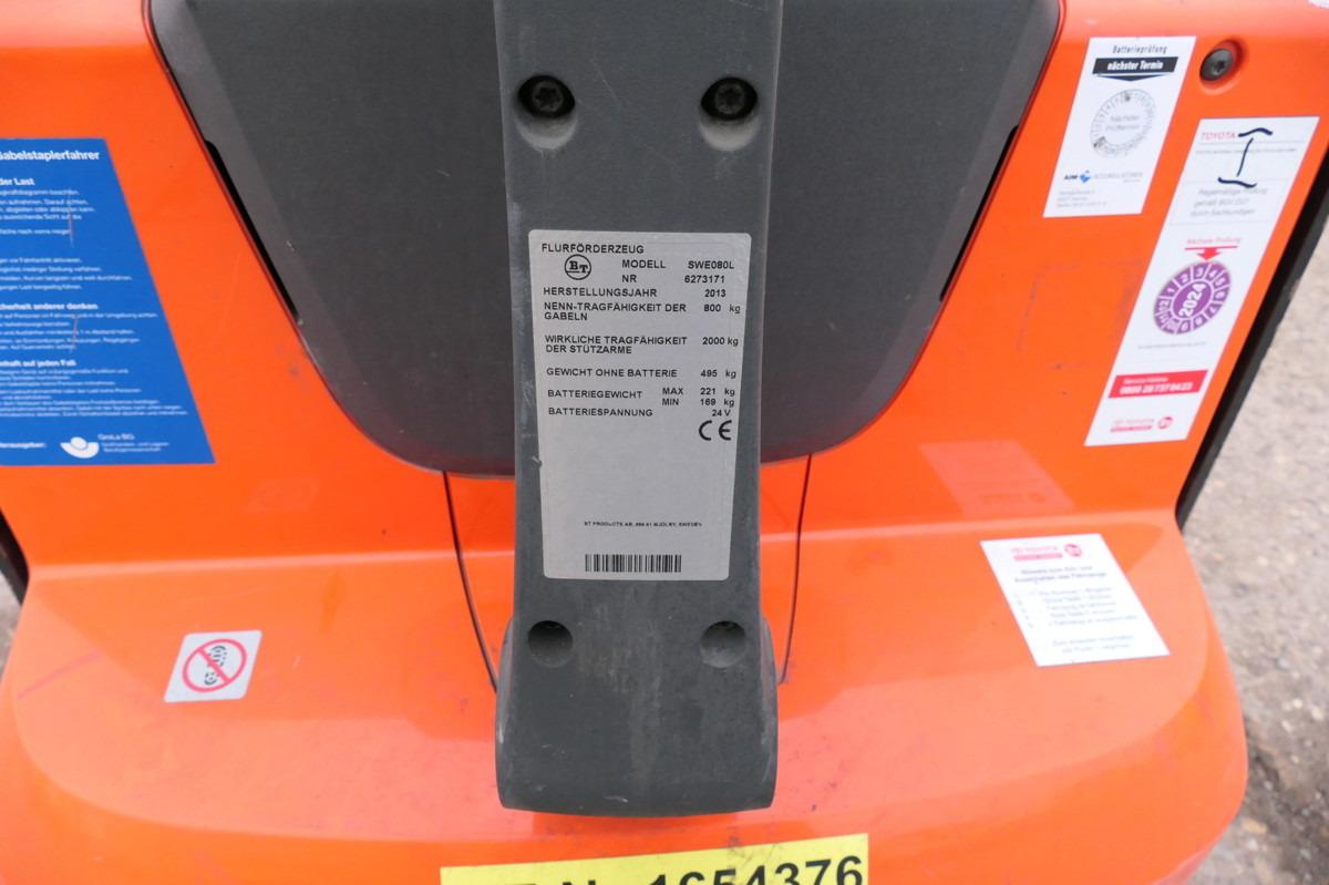 Pallet truck SWE 080L Batterie 01/2016 SWE 080L Batterie 01/2016- Photo 8