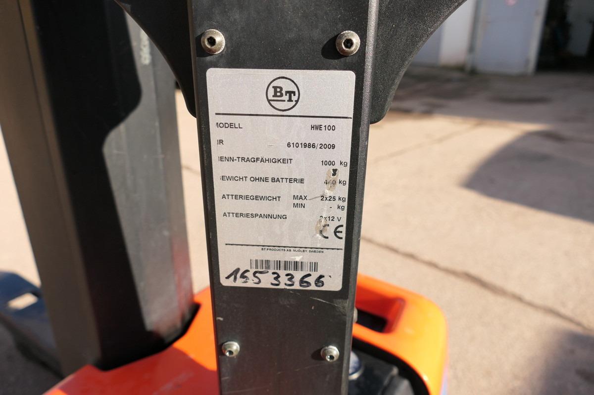 Pallet truck HWE 100 Elektro Batterie 11/2024 HWE 100 Elektro Batterie 11/2024- Photo 10