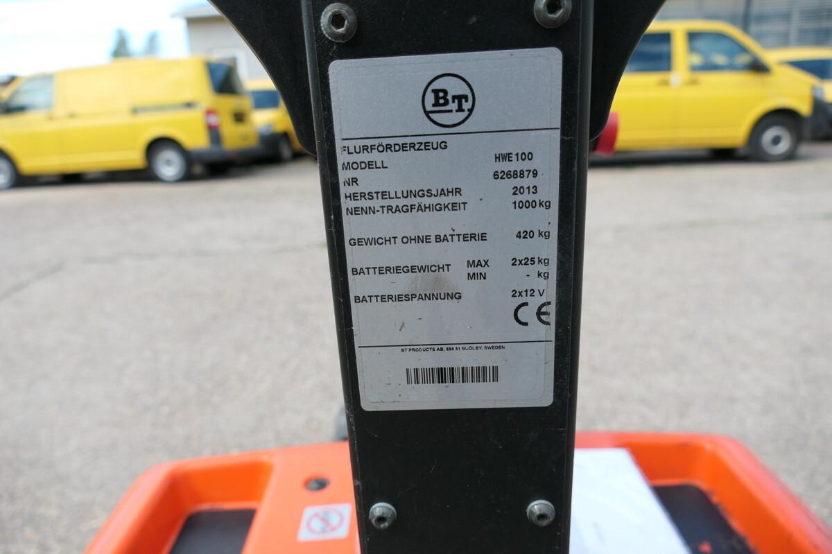 Pallet truck HWE 100 Elektro HWE 100 Elektro- Photo 8