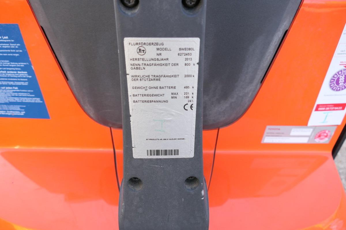 Niederhubwagen SWE 080L Batterie 34/2019 SWE 080L Batterie 34/2019- Photo 8