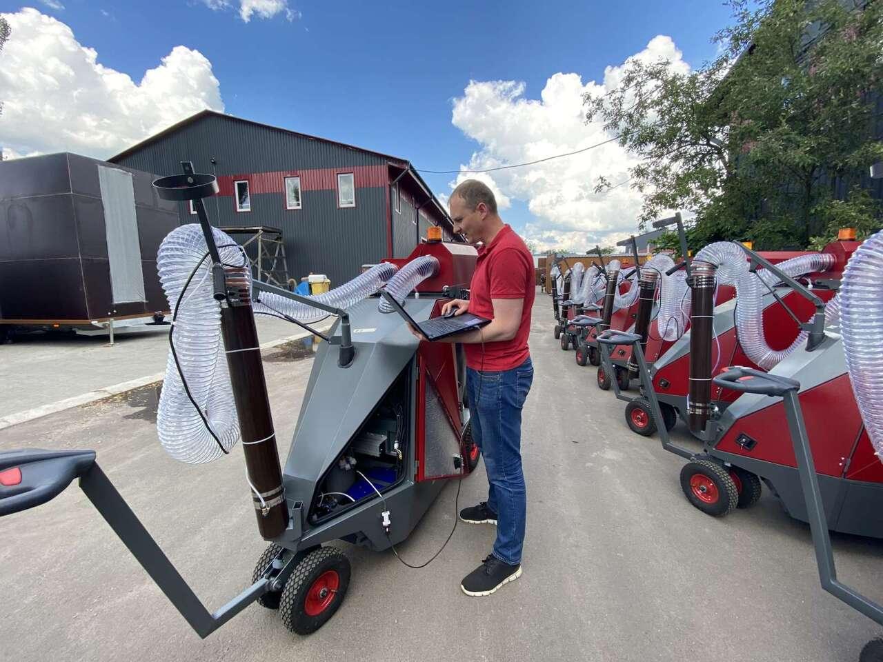 Industrial vacuum cleaner Street vacuum cleaner CityAnt Street vacuum cleaner CityAnt- Photo 6