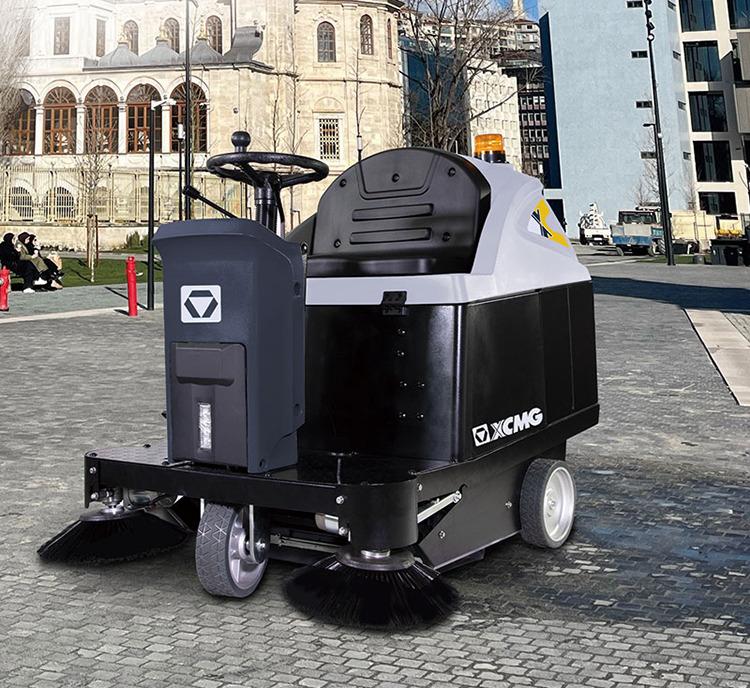 Industrial sweeper Official XGHD100 Ride on Sweeper and Scrubber Floor Sweeper Machine Official XGHD100 Ride on Sweeper and Scrubber Floor Sweeper Machine- Photo 2