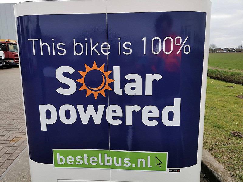 Box van Solar Powered cargobike Solar Powered cargobike- Photo 3