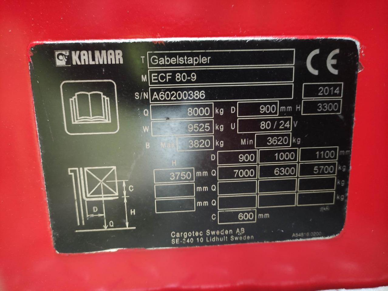 Forklift ECF80-9 ECF80-9- Photo 2