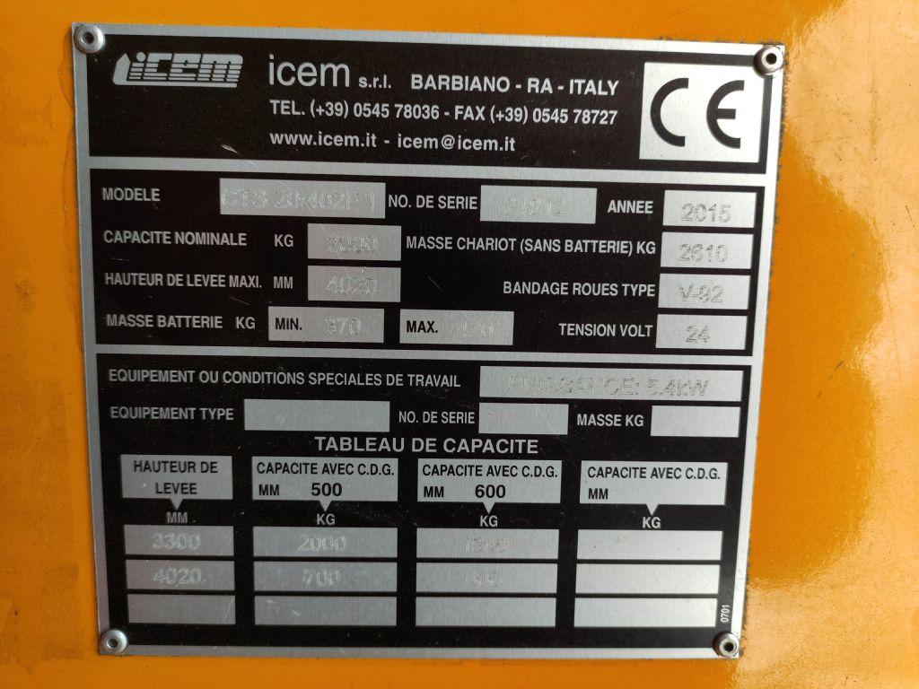 Schubmaststapler CTS20/402 FT CTS20/402 FT- Photo 5