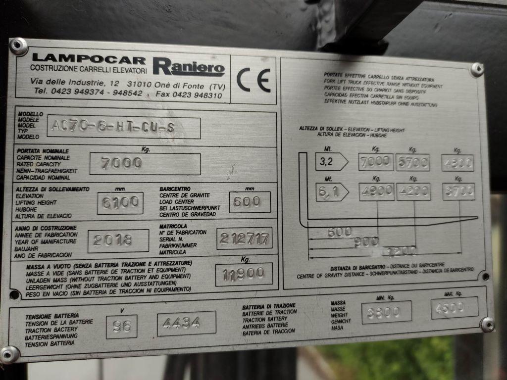 Wózek widłowy AC70-6-HT-CU-S AC70-6-HT-CU-S- Photo 6