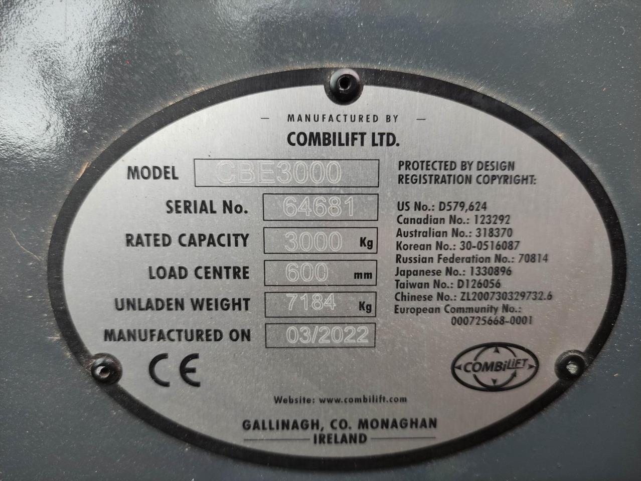 Forklift CBE3000 CBE3000- Photo 6