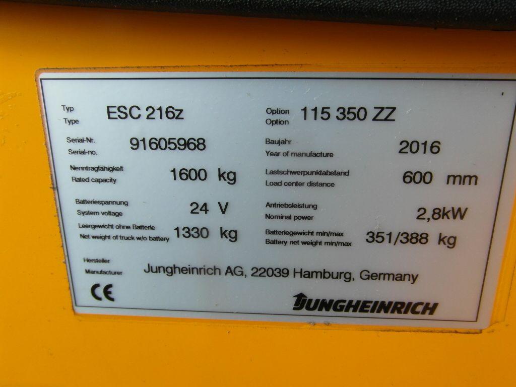 Schubmaststapler ESC 216-Z ESC 216-Z- Photo 6