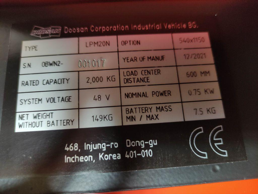 Pallet truck LPM20N LPM20N- Photo 5