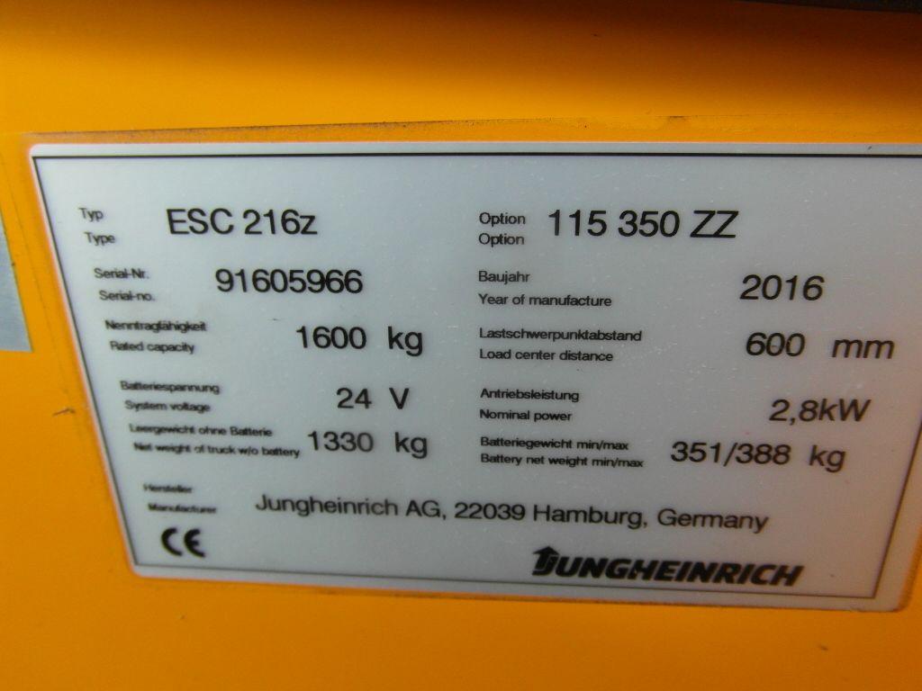 Schubmaststapler ESC 216-Z ESC 216-Z- Photo 6