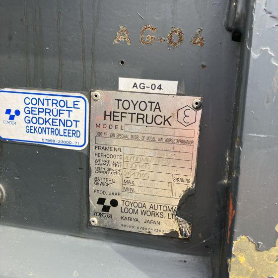 Electric forklift Toyota 5FBE15 Toyota 5FBE15- Photo 6