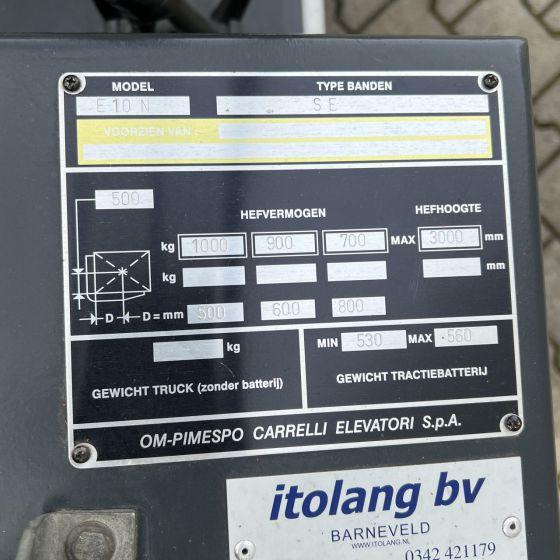 Electric forklift OM E10N OM E10N- Photo 10