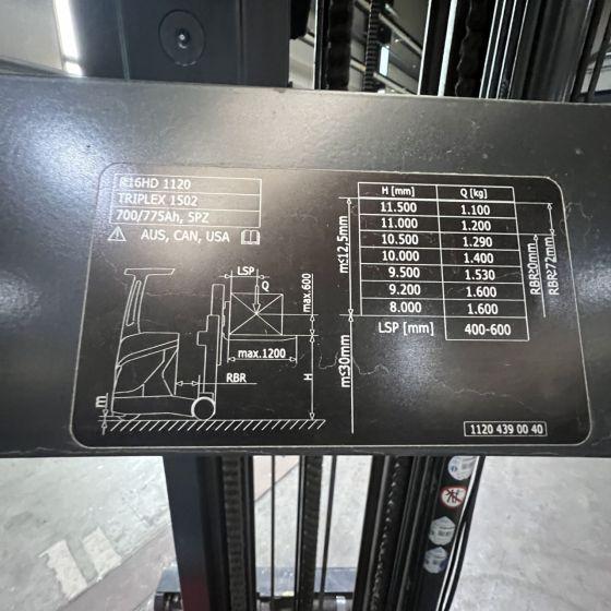 Reach truck Linde R16 (1120) Linde R16 (1120)- Photo 2