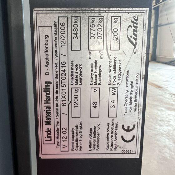 Order picker Linde V12 (015) Linde V12 (015)- Photo 2