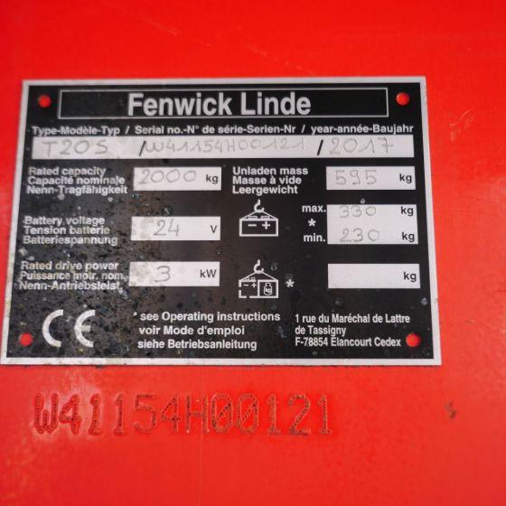 Pallet truck Linde T20S (1154) Linde T20S (1154)- Photo 4