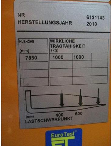 Order picker OP 1000 HSE OP 1000 HSE- Photo 2