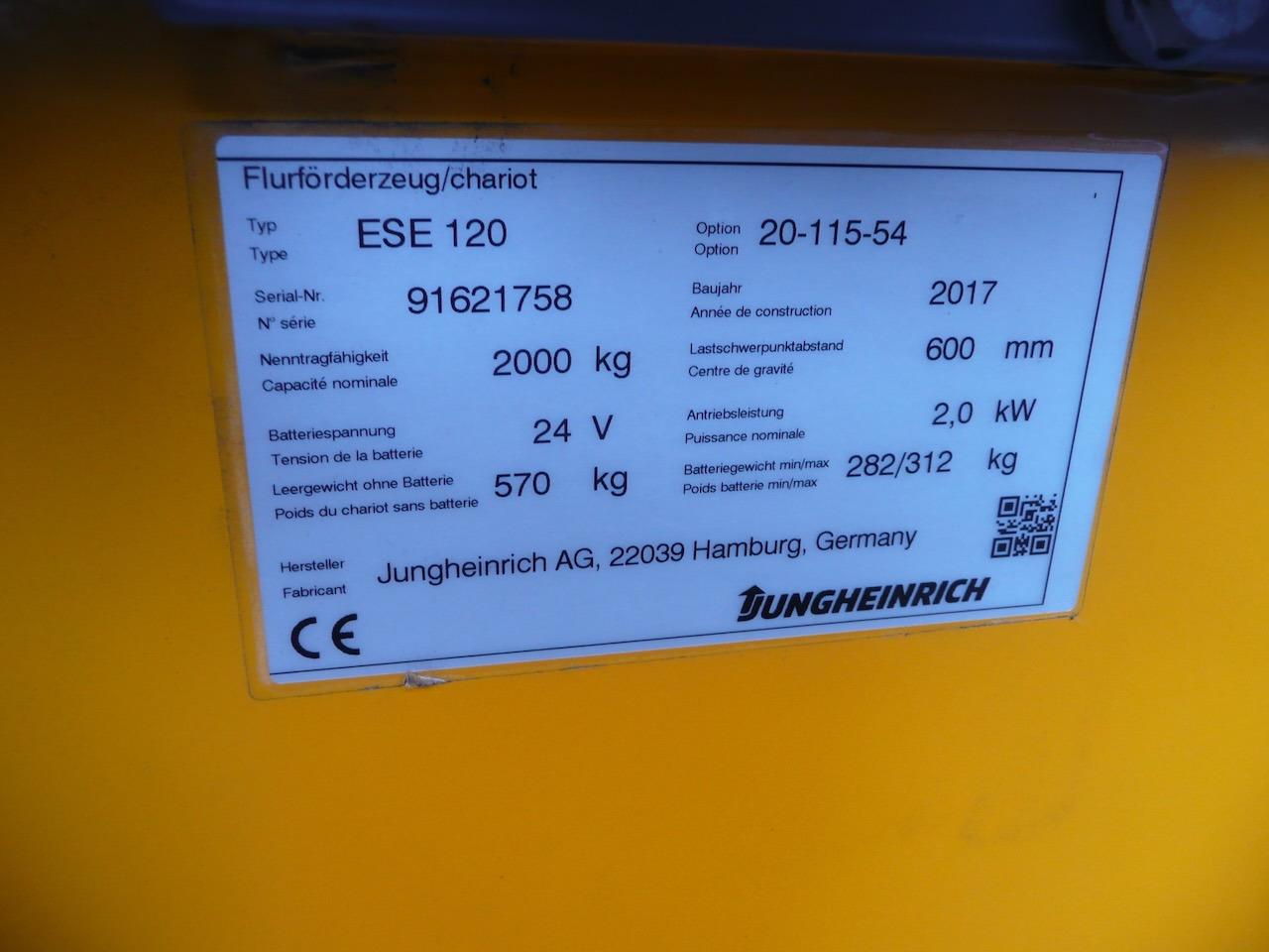 Niederhubwagen ESE 120 ESE 120- Photo 7