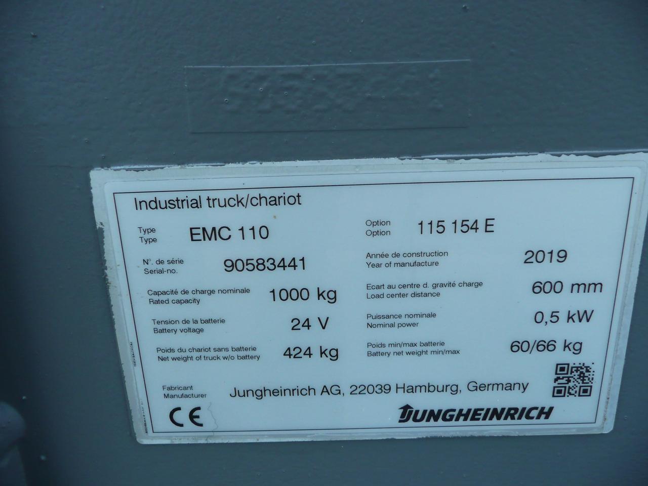 Hochhubwagen EMC 110 154 E EMC 110 154 E- Photo 6