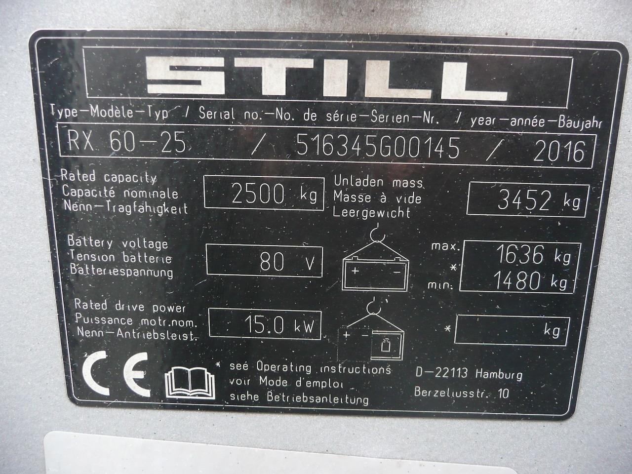 Electric forklift RX60-25 RX60-25- Photo 10