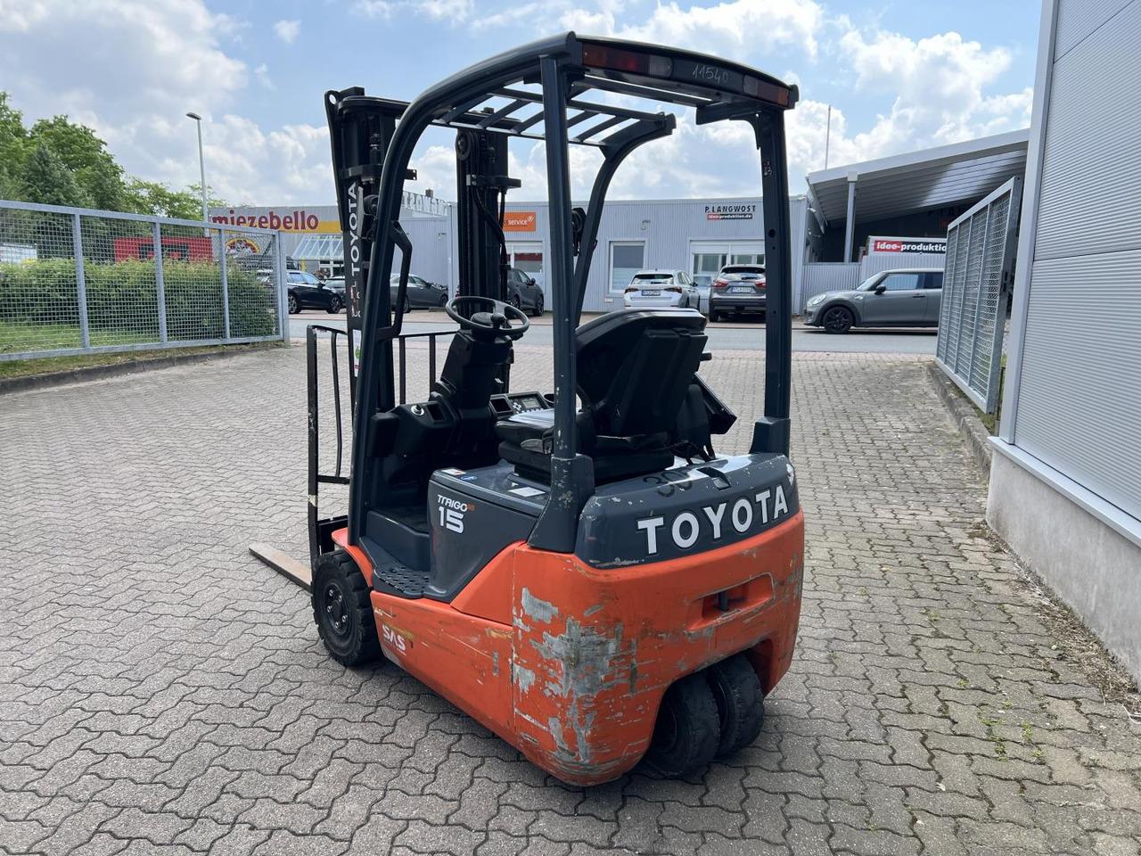 Electric forklift Toyota 8 FBE 15 T / Batt. 83%! Toyota 8 FBE 15 T / Batt. 83%!- Photo 2