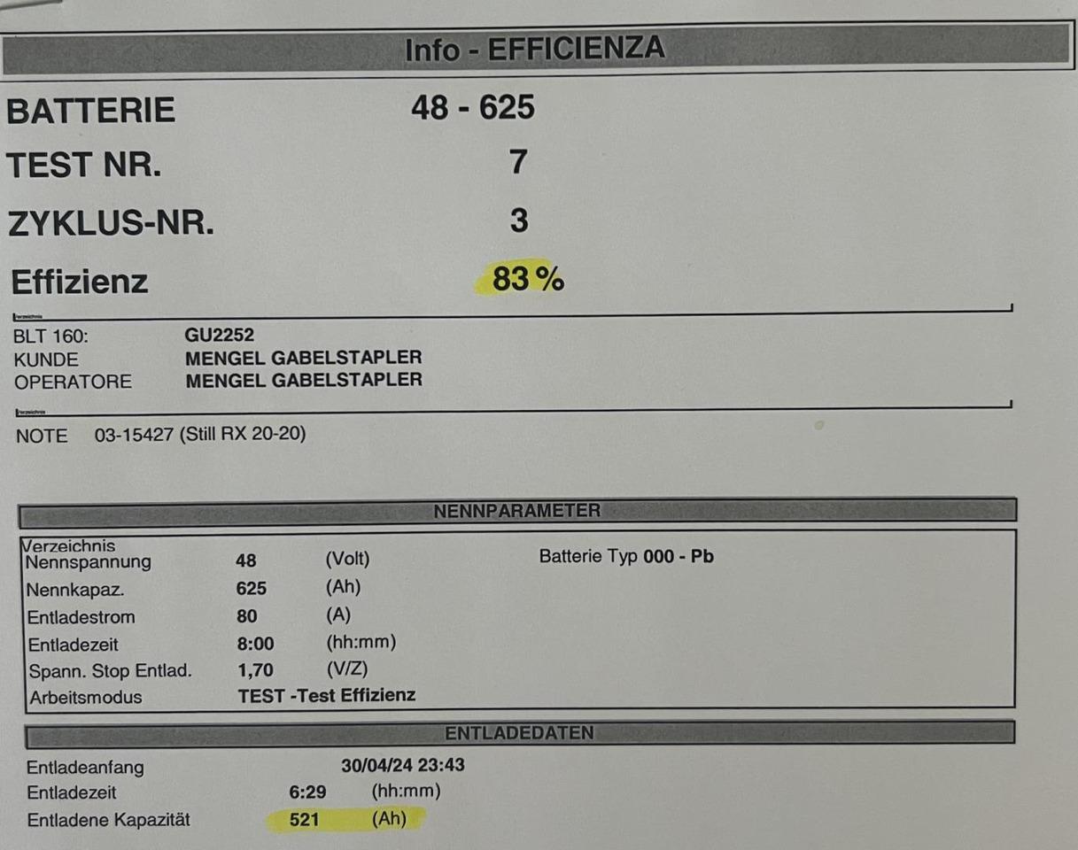 Electric forklift Still RX 20-20 P / Batt. 83% Still RX 20-20 P / Batt. 83%- Photo 8