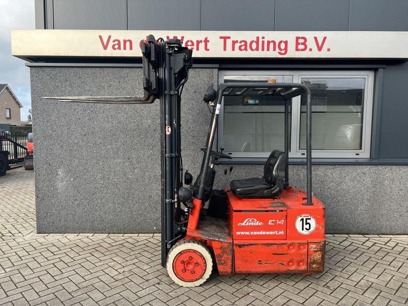 Electric forklift e14 Heftruck Linde E14 Triplo 550 Freelift/Sideshift elektrisch e14 Heftruck Linde E14 Triplo 550 Freelift/Sideshift elektrisch- Photo 7