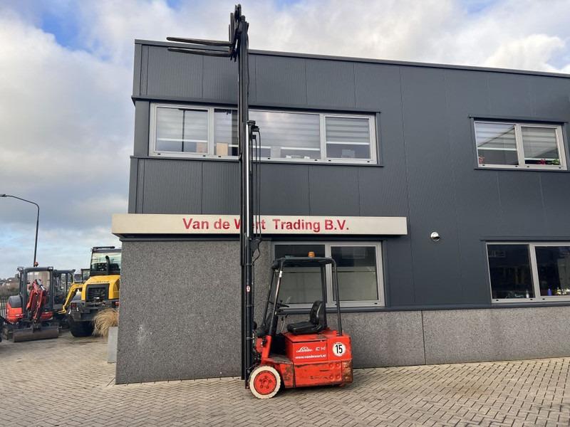 Elektrostapler e14 Heftruck Linde E14 Triplo 550 Freelift/Sideshift elektrisch e14 Heftruck Linde E14 Triplo 550 Freelift/Sideshift elektrisch- Photo 8