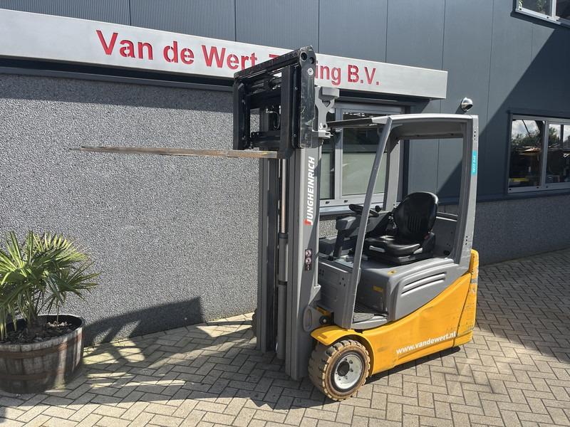 Electric forklift Heftruck JUNGHEINRICH EFG218K triplo freelift sideshift vorkversteller 2016 Heftruck JUNGHEINRICH EFG218K triplo freelift sideshift vorkversteller 2016- Photo 2