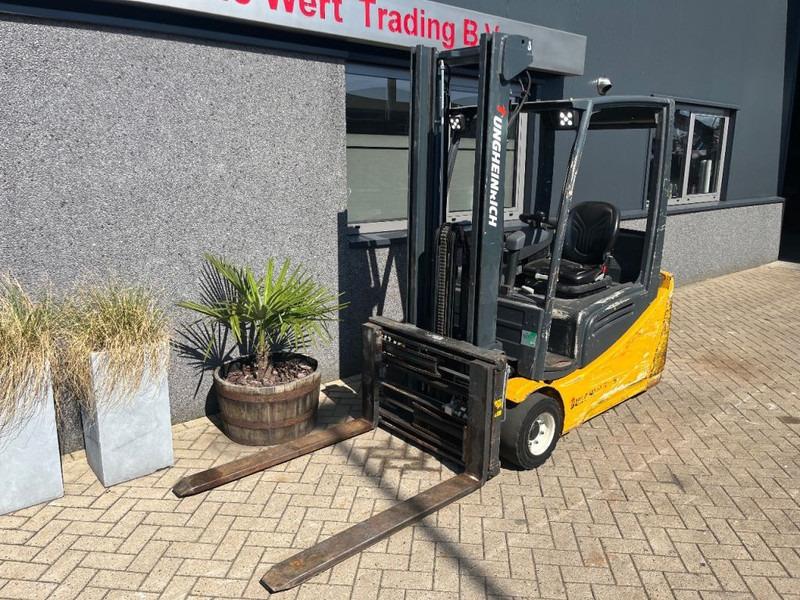 Electric forklift EFG216K Heftruck Jungheinrich EFG216K Duplo 360 Freelift/Sideshift/vorkversteller Elektrisch Accu 2016 EFG216K Heftruck Jungheinrich EFG216K Duplo 360 Freelift/Sideshift/vorkversteller Elektrisch Accu 2016- Photo 4