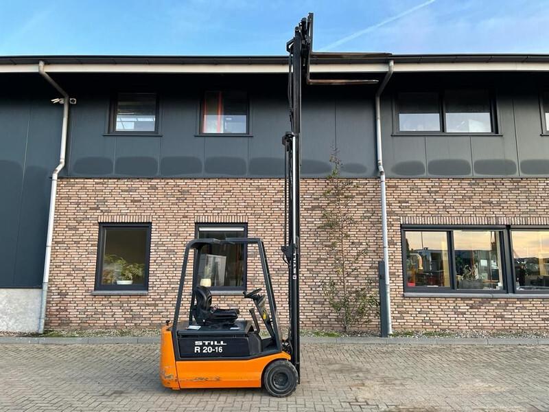 Carrello elevatore elettrico R20-16 Elektra 1.6 ton Triplex Freelift Sideshift Heftruck R20-16 Elektra 1.6 ton Triplex Freelift Sideshift Heftruck- Photo 4