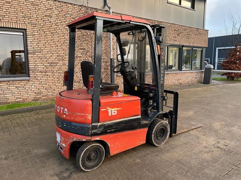 Electric forklift 1.6 ton FBMF16 Duplex Sideshift Elektra Heftruck 1.6 ton FBMF16 Duplex Sideshift Elektra Heftruck- Photo 6