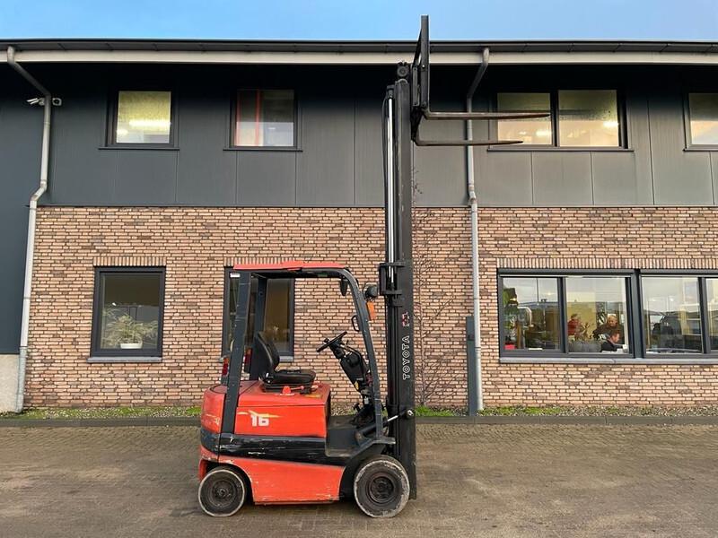 Electric forklift 1.6 ton FBMF16 Duplex Sideshift Elektra Heftruck 1.6 ton FBMF16 Duplex Sideshift Elektra Heftruck- Photo 3