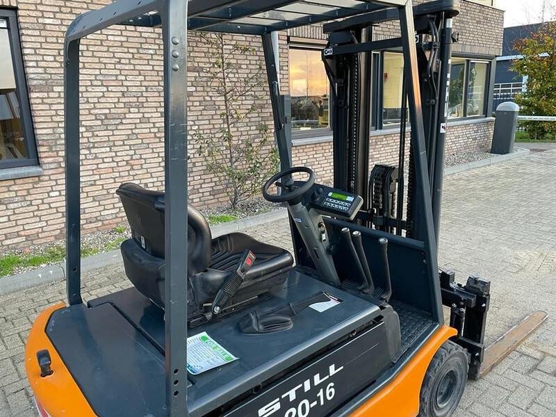 Electric forklift R20-16 Elektra 1.6 ton Triplex Freelift Sideshift Heftruck R20-16 Elektra 1.6 ton Triplex Freelift Sideshift Heftruck- Photo 9