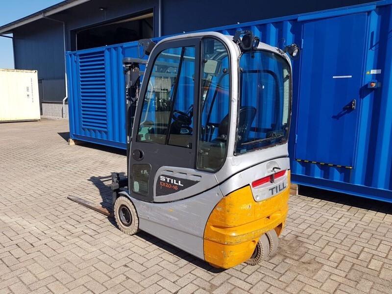 Electric forklift RX 20-16 1.6 ton Triplex Freelift Sideshift Elektra Heftruck RX 20-16 1.6 ton Triplex Freelift Sideshift Elektra Heftruck- Photo 4