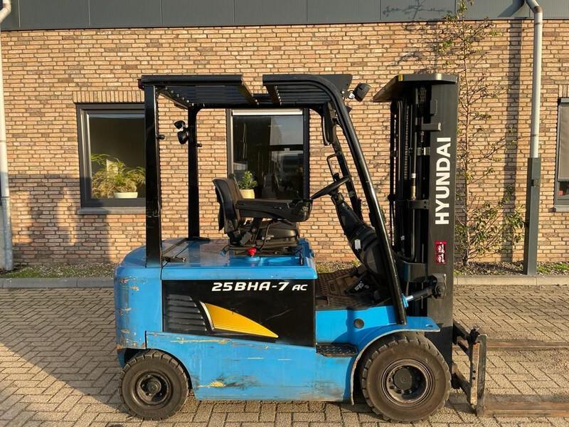 Electric forklift 25BHA-7 2.5 ton Triplex Freelift Sideshift Elektra Heftruck 25BHA-7 2.5 ton Triplex Freelift Sideshift Elektra Heftruck- Photo 8