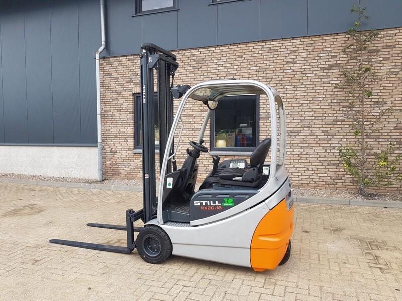 Electric forklift RX 20 - 16 1.6 ton Duplex Sideshift Elektra Heftruck RX 20 - 16 1.6 ton Duplex Sideshift Elektra Heftruck- Photo 5