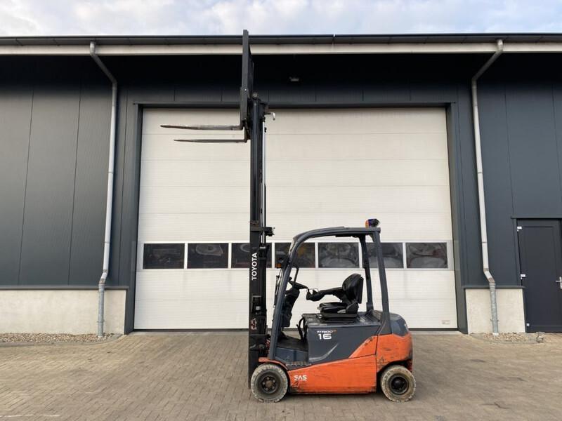 Electric forklift Traigo 16 Duplex Freelift Sideshift 1.6 ton Elektra Heftruck Traigo 16 Duplex Freelift Sideshift 1.6 ton Elektra Heftruck- Photo 8