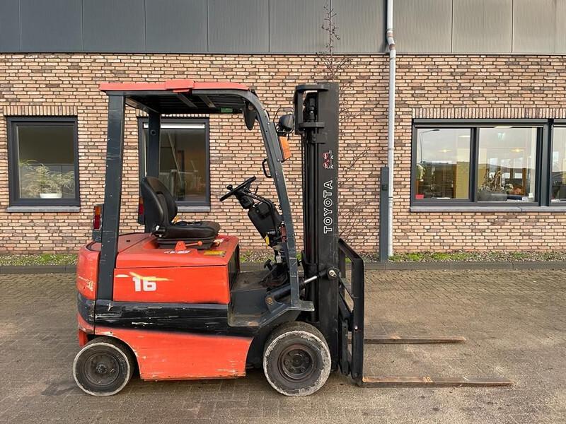 Electric forklift 1.6 ton FBMF16 Duplex Sideshift Elektra Heftruck 1.6 ton FBMF16 Duplex Sideshift Elektra Heftruck- Photo 9