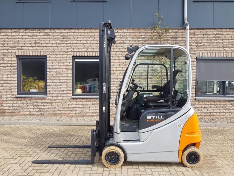 Electric forklift RX60-20 2 ton Triplex Freelift Sideshift Elektra Heftruck RX60-20 2 ton Triplex Freelift Sideshift Elektra Heftruck- Photo 6