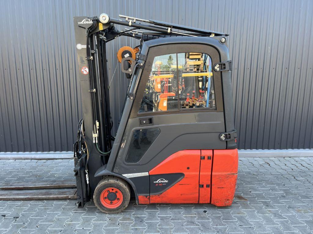 Electric forklift Linde E16C-02 Linde E16C-02- Photo 2