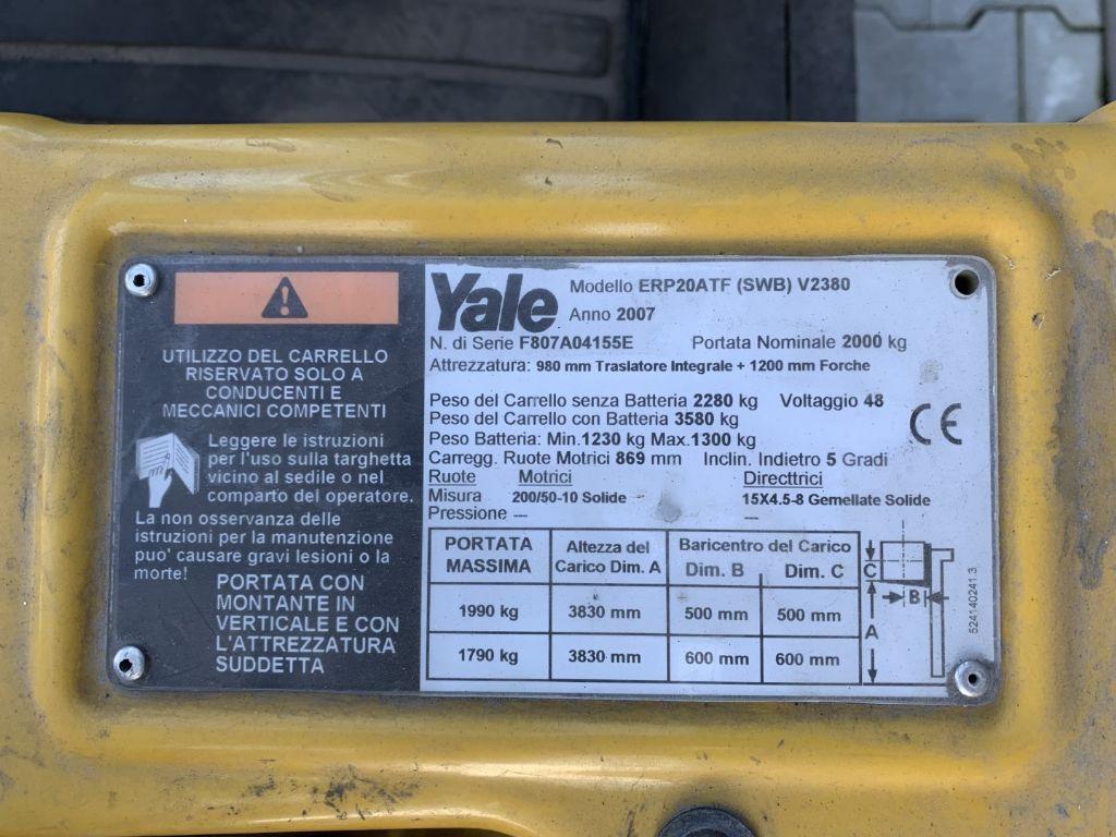 Elektrostapler Yale ERP20 Yale ERP20- Photo 4