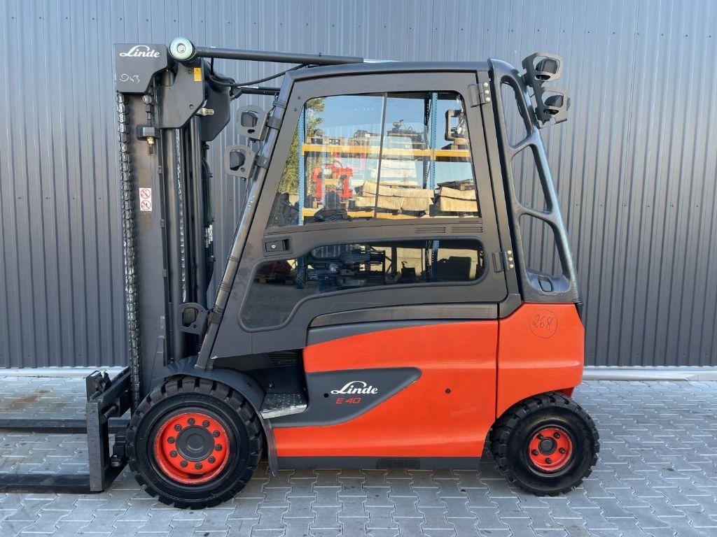 Electric forklift Linde E40H-01/600 Linde E40H-01/600- Photo 2