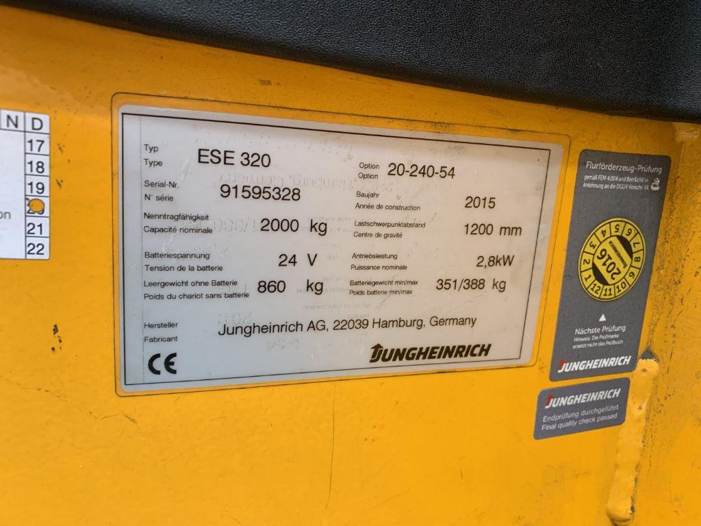 Pallet truck Jungheinrich ESE320 Jungheinrich ESE320- Photo 4