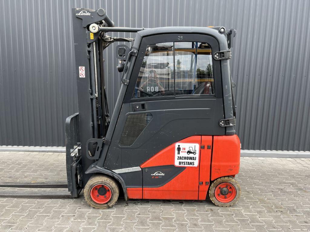 Electric forklift Linde E18PH-02 Linde E18PH-02- Photo 2