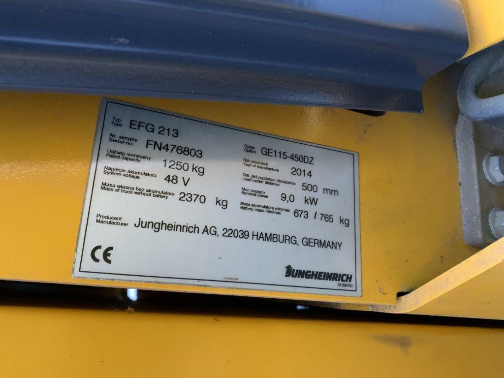 Electric forklift Jungheinrich EFG213 Jungheinrich EFG213- Photo 4