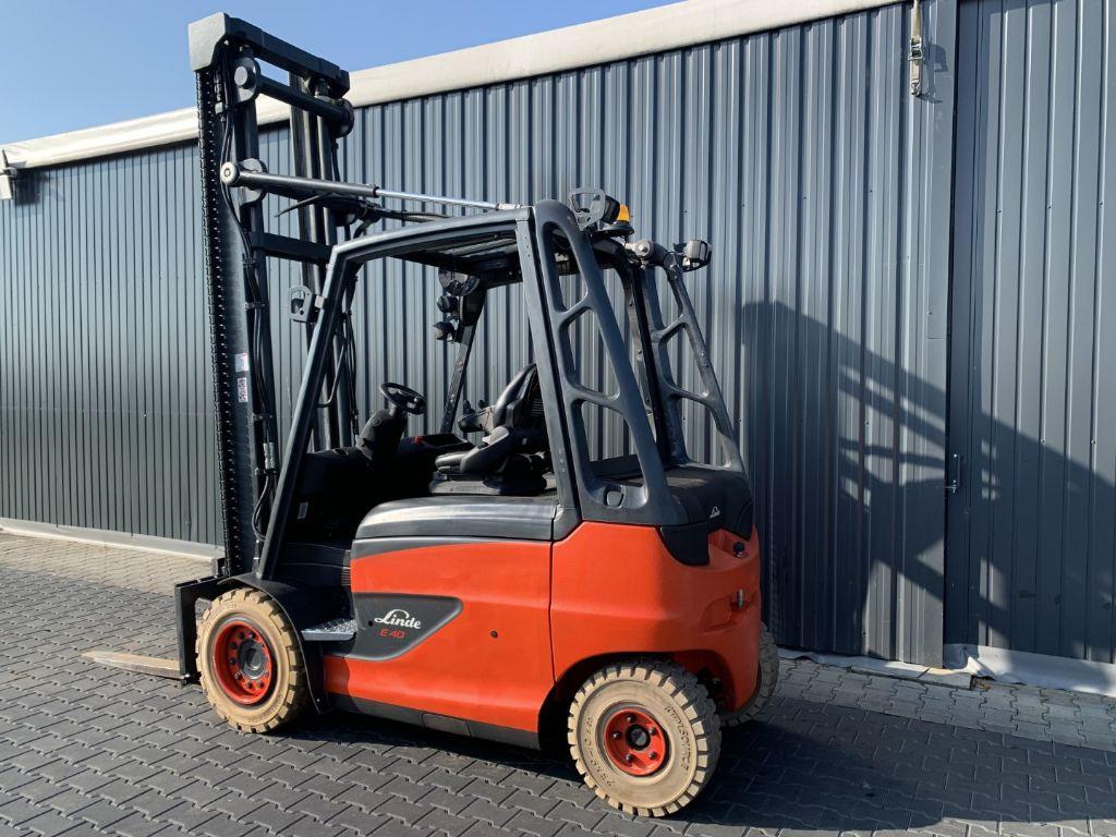 Electric forklift Linde E40H-01/600 Linde E40H-01/600- Photo 3