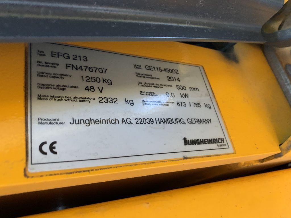 Electric forklift Jungheinrich EFG213 Jungheinrich EFG213- Photo 4