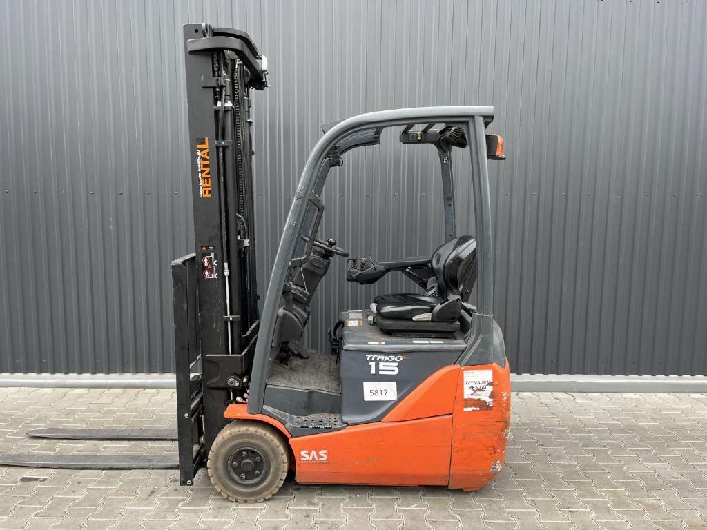 Electric forklift Toyota 8FBET15 Toyota 8FBET15- Photo 2