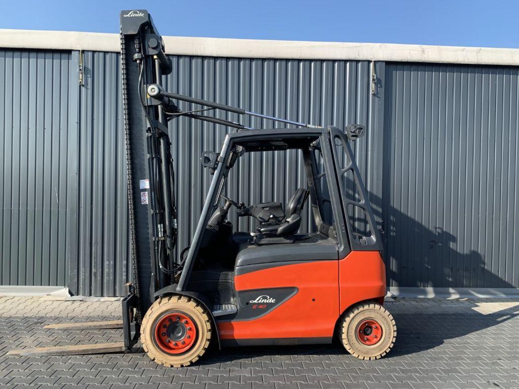 Electric forklift Linde E40H-01/600 Linde E40H-01/600- Photo 2